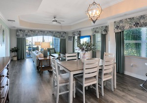 Luxury Reunion Resort golf course view 3-bedroom vacation condo with private patio balcony in Reunion