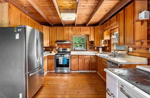Baker Cabin | Rustic-Modern Mountain Cabin with Private Pond & Fire Pit Near Lost River, Baker, West Virginia