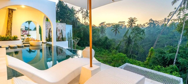 2 Infinity Pools Luxury Ubud 1br Villa Jungle Paradise in Ubud