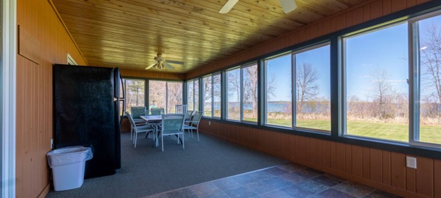 7-bedroom 3 bath cabin located at Cass Lake Lodge Musky Mansion in Cass Lake