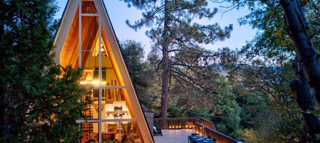 A-Frame of Mind Fenced Yard - Lake Access - AC - Lake View - One-of-a-Kind in Lake Arrowhead