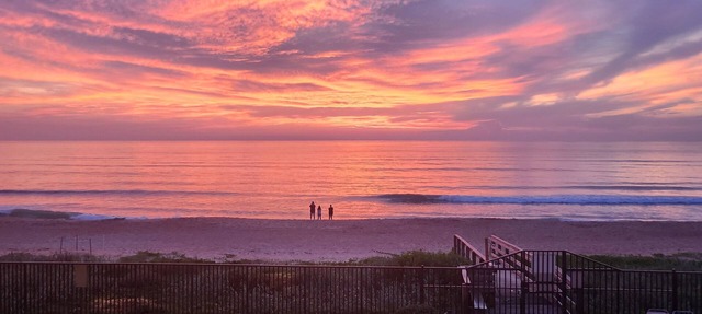 Actually on the beach! Step off balcony onto the beach & pool! Rare Find! in Ormond Beach