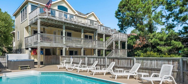 All Will Be Whale: Oceanside | Private Heated Pool | Hot Tub | Rec Room in Corolla