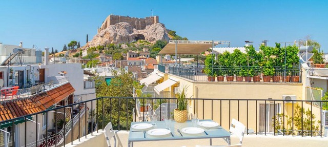Amazing Acropolis View Loft in Plaka in Athens