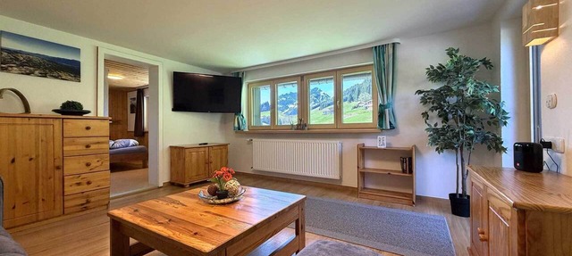 Apartment with two sleeping rooms and terrace in Hirschegg
