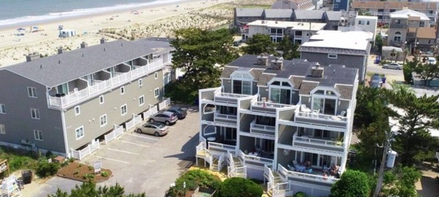 BEACH VIEWS FROM ALL 5 DECKS! HOT TUB! STEPS TO THE BEACH - 3 DAY RENTALS in Dewey Beach