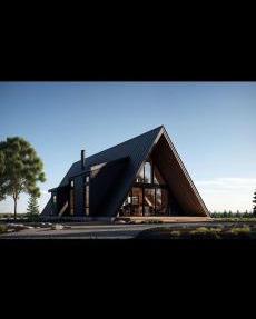 Black peak lodge-A true A-frame cabin! in Willow River