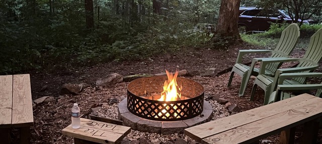 Boulder Mountain Hideaway at Rabun Gap on 8.75acres-firepit & fireplace in Rabun Gap