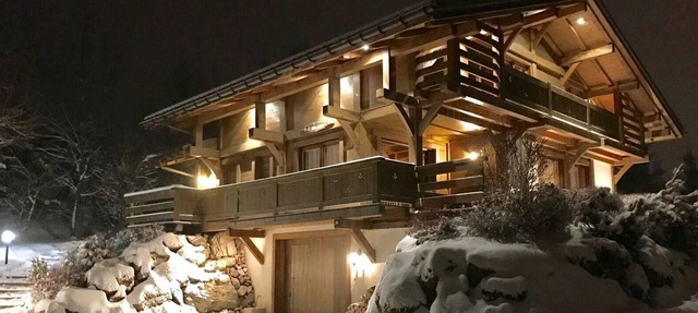 CHALET LE SOLARET 4* VUE SUR LE MT BLANC MEGEVE Family stay 9 persons in Megève