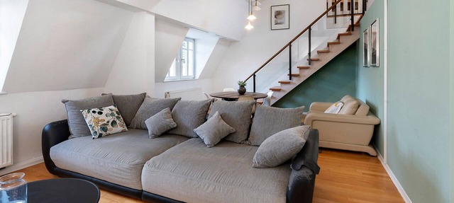 Charming Black Forest Apartments 5 – 75 m² Duplex in Central Baden-Baden in Baden-Baden