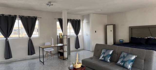 Charming Centrally Located Studio with Private Terrace in San Gabriel Cuauhtla