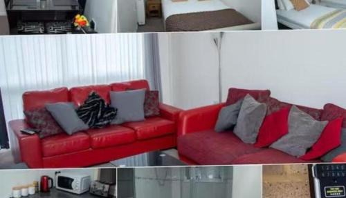 Contractor Accommodation Free Parking WiFi Near Worksites - 2 Bedroom Home In Three Bridges Crawley Gatwick in Crawley