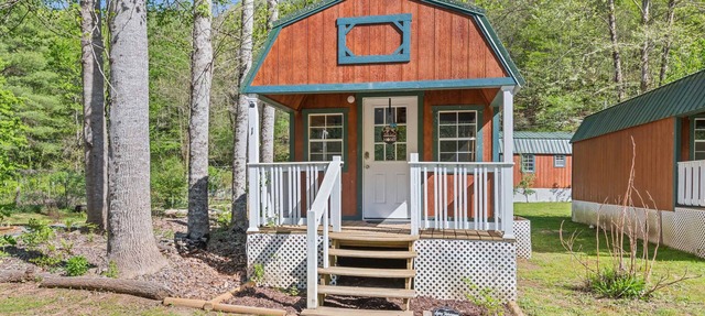 Cozy Forest Tiny Cabin | Family Traditions Farm in Cullowhee