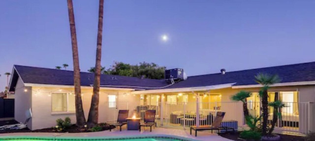☀︎Desert Destination HEATED Poolside Escape☀︎Near ASU♆ in tempe