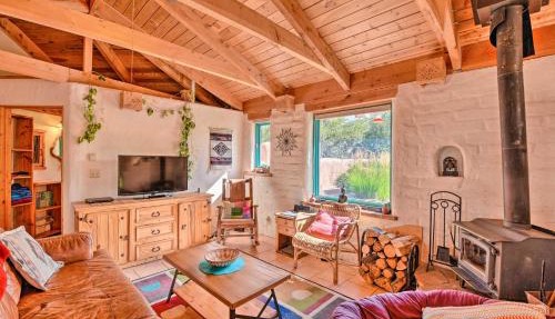 Eclectic Adobe Crestone Cottage w/Patio + Yard! in Crestone