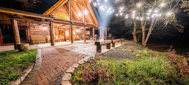 Firewater Lodge Cabin Experience in Roseburg
