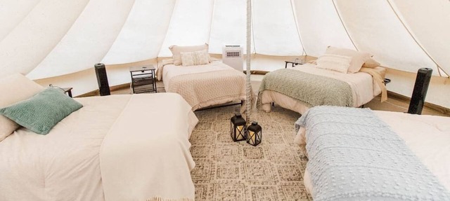 Glamp in the hill country! in Marble Falls