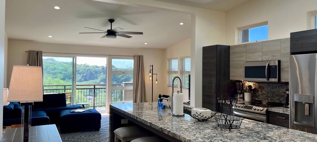 GOLF COURSE FRONTAGE, HOME "D", SOLAR, TESLA BACK UP, Nr. JBPHH/CAMP SMITH, PKG. in Honolulu