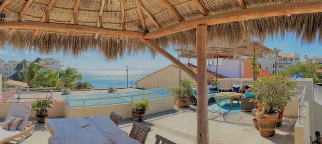 Gorgeous multi-level villa with pool, large rooftop terrace in Punta de Mita