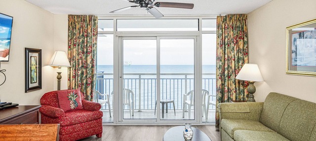 Gorgeous, Spacious Direct Oceanfront 2Br/2Ba At Atlantica Resort Phase 3 in Myrtle Beach
