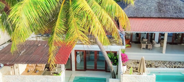 Infinity Pool Oceanfront Luxe Villa Cowrie in Bali