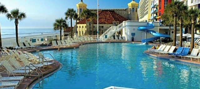 luxurious Club Wyndham Ocean walk beachfront resort for Daytona 500 week 2027 in Daytona Beach