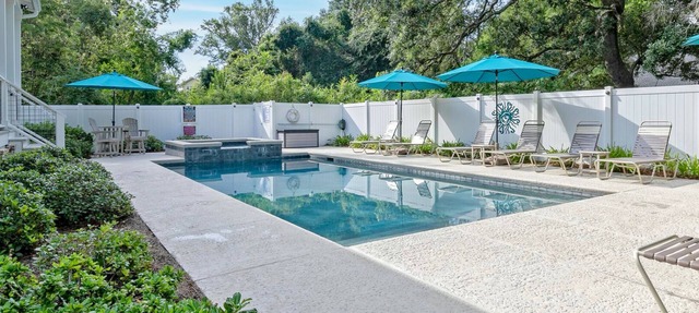 Newer Construction - Short Walk to Beach - Hot Tub/Large Pool - 16' x 32' in Saint Simons Island