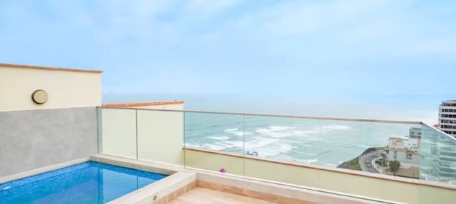 Penthouse Pacific Luxury King 6BR/5BA Larcomar in Miraflores