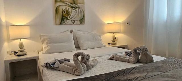 Pleasure View Studio 6 Apartment with Mountain View, Wi-Fi and Air Conditioning in Perissa