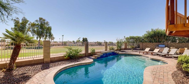 Pool Table, Golf Course View! Phoenix Desert Oasis in Phoenix