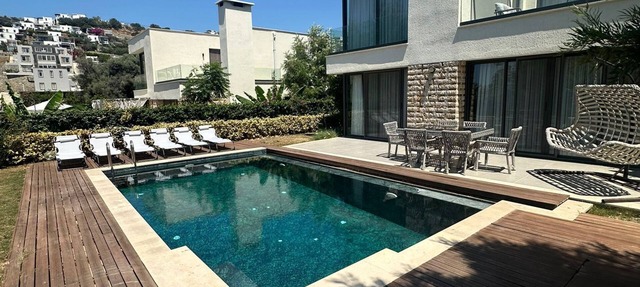 Private Pool Villa En Pier in Gümüşlük
