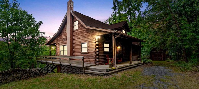 Rustic-Modern Mountain Cabin with Private Pond & Fire Pit Near Lost River, Baker, West Virginia in Baker