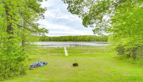 Secluded Lakefront Gem on 300 Acres in Webster in Webster