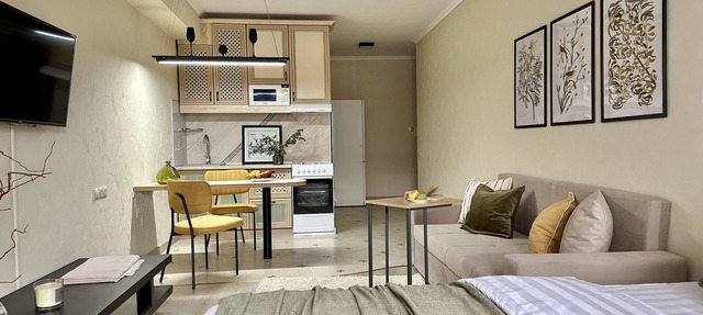 "Singing birds" charming studio in center of Almaty with WiFi, AC in Almaty