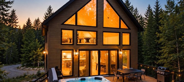 Spa & Pool Table, Shared pool | Chalet Le Taiga in Shannon