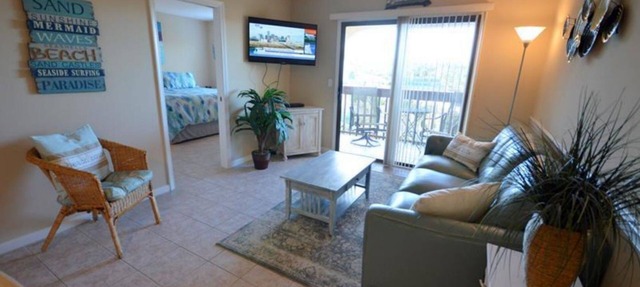 St Augustine Beach Condo Rental with private beach entrance in St Augustine Beach