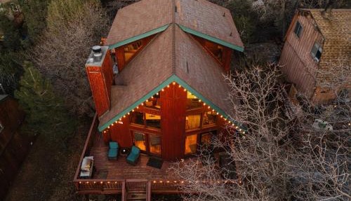 Stargazer A-Frame, Firepit, Spa, Dogs Ok, By Lake in Sugarloaf