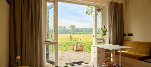 Studio apartment with unobstructed view of meadows and forests near the beach. in Castricum
