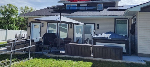 Studio Loft with Patio & Hot Tub in Lethbridge