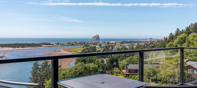 Sweeping Panoramic Ocean/River Views at this Pet Friendly Home, Community Pool in Pacific City