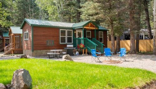 The Fox Den Cabin #14 at Blue Spruce RV Park & Cabins in Tuckerville