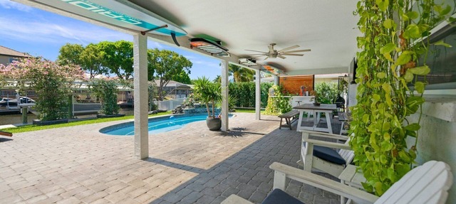The Waterfront Family Oasis- Pool, Dock & Relaxing Backyard in Ellenton