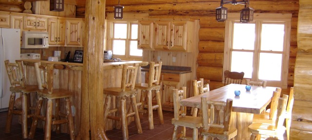 Very Private log lodge on Minnesota’s clearest lake inc. Kayak rowboat & canoe in Marcell