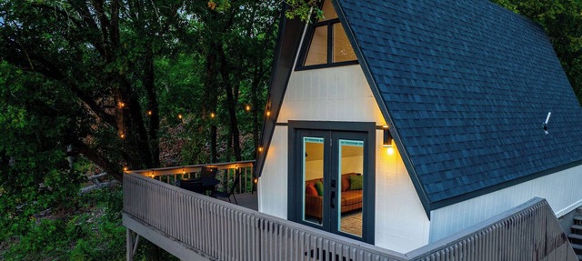 Views! Modern A-Frame w/Private Hot Tub & Firepit in Lampe