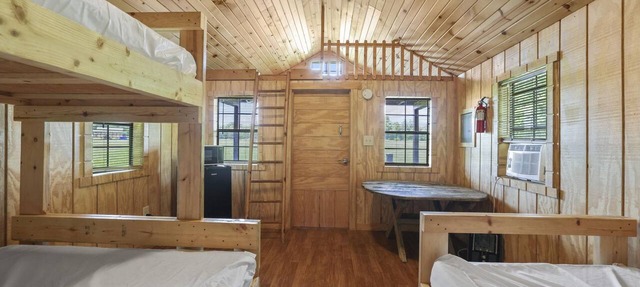 Woodpecker Rustic Cabin - The Woodpecker Cabin rates are based on 4 guests. Maximum of 6 in Rockbridge