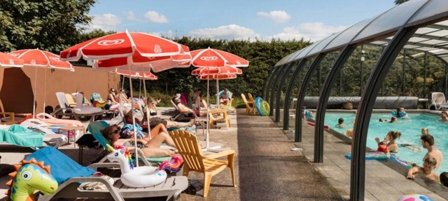 ZEcamping 4* animé piscine couverte mobil-home TV LV 29m2 6 pers in Granges-sur-Vologne