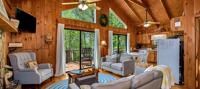 Blue Bell Cottage, 2 fire pits. Arcade Game. No Cleaning On New Bookings. in Hiawassee
