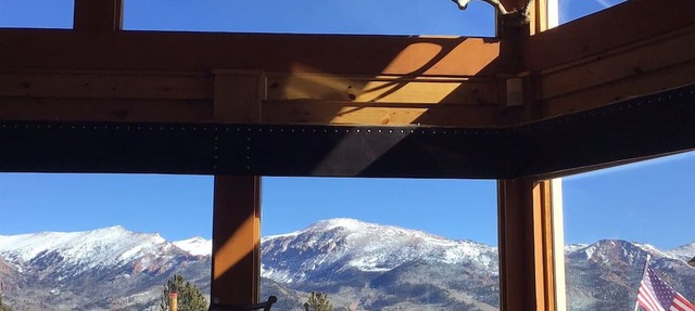 Colorado Rocky Mountains at Really Blessed Cabin in Cripple Creek
